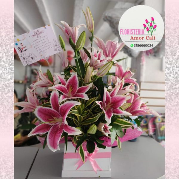 Arreglo Floral en lirios