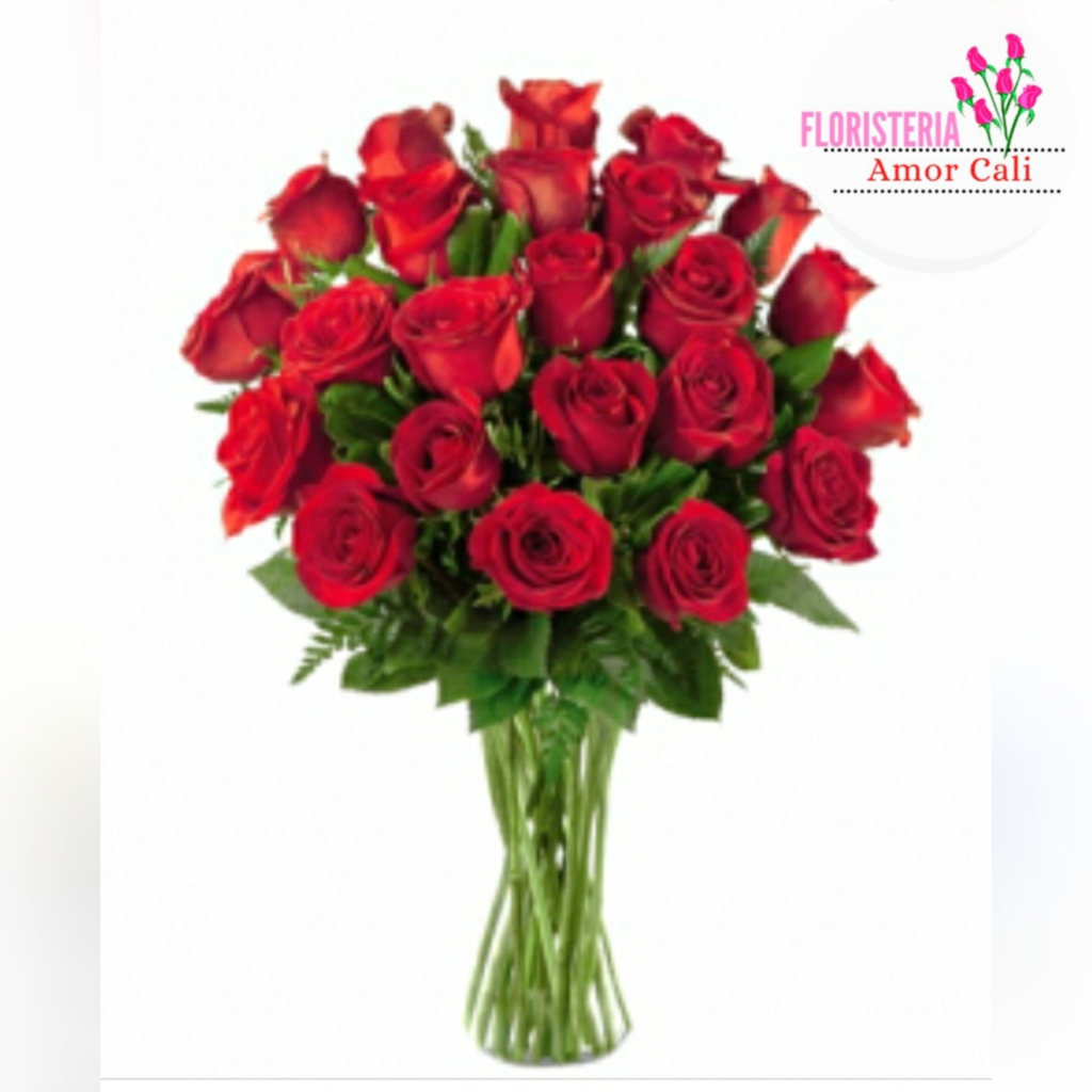 Arreglo floral en jarrón