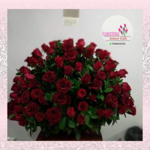 Arreglo floral redondo para enamorar