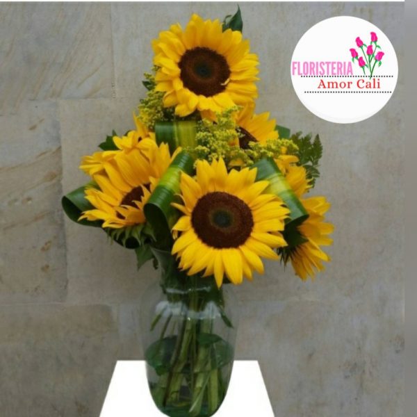 DETALLE FLORAL GIRASOLES