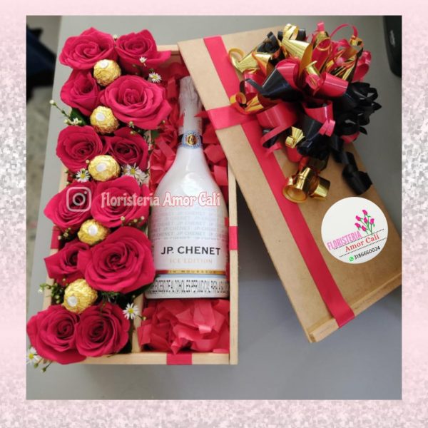 Detalle Floral con Chanpaña