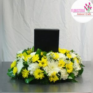 urna fúnebre de cenizas