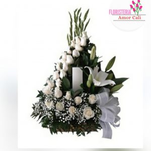 arreglo floral fúnebre