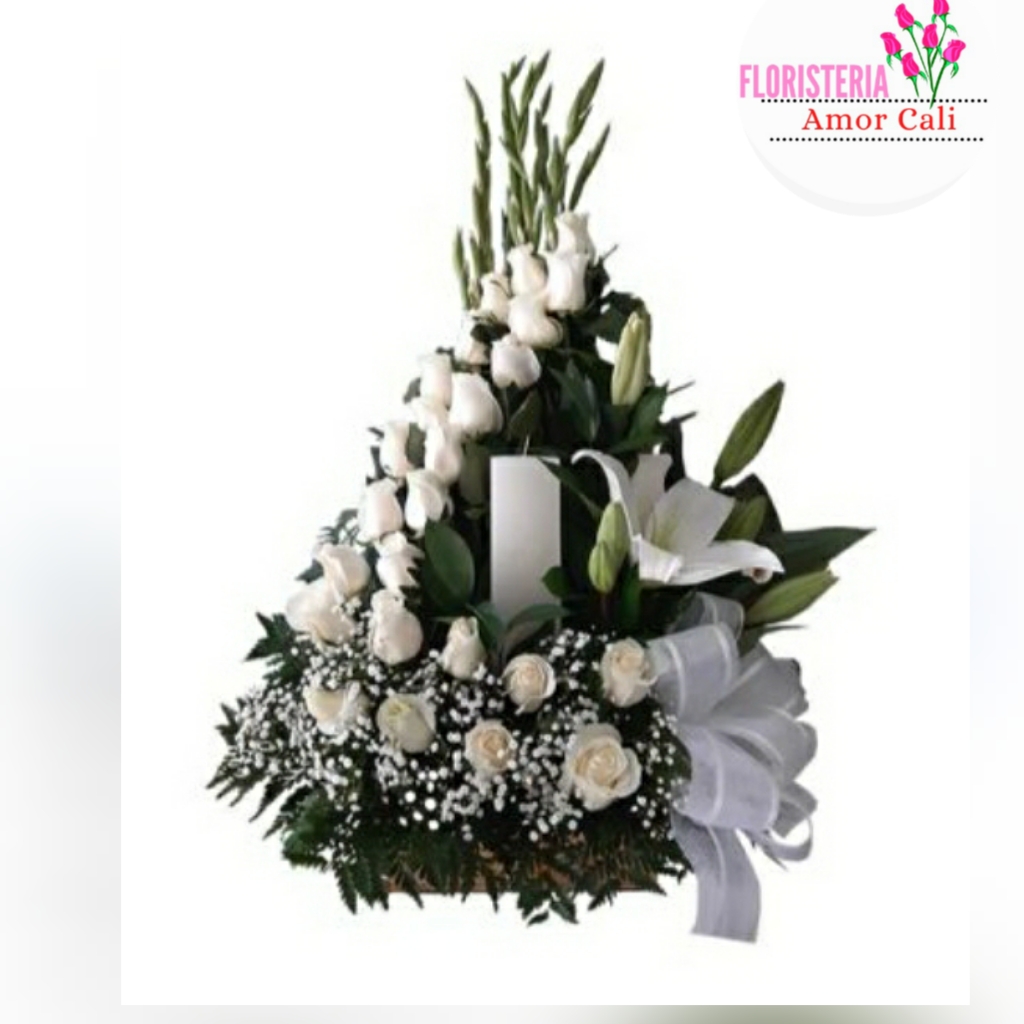 arreglo floral fúnebre
