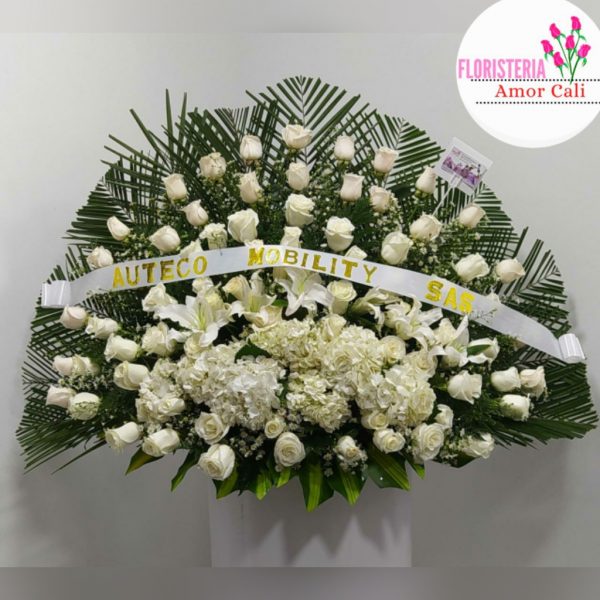 Abanico fúnebre especial