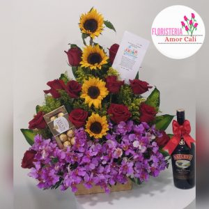 Arreglo floral de amor