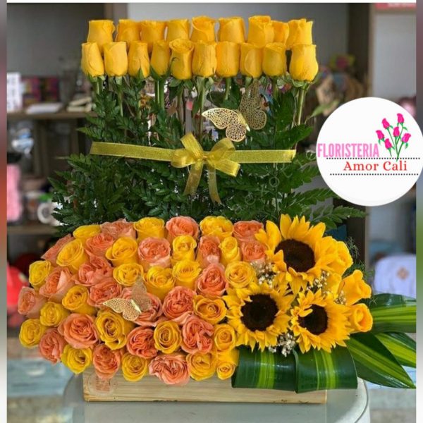 arreglo floral positivo