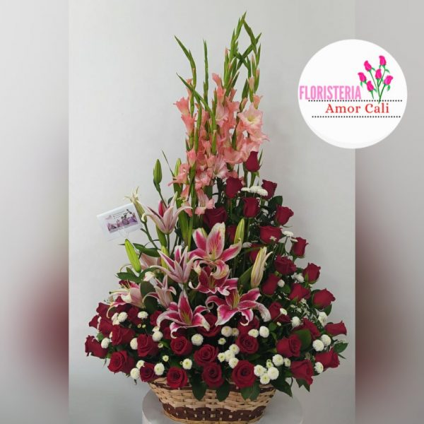 arreglo floral san valentin