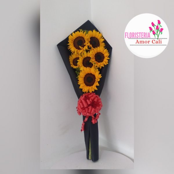detalles de girasoles
