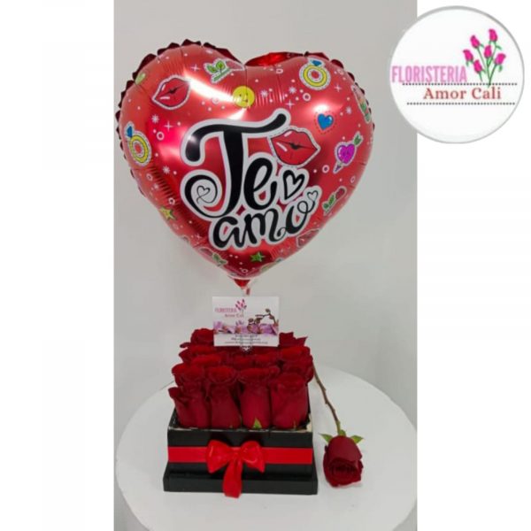 arreglo floral de rosas
